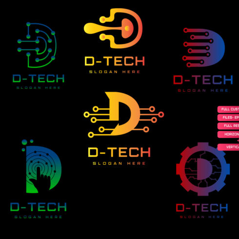 Exclusive Logo Bundle of D-Technology main cover.