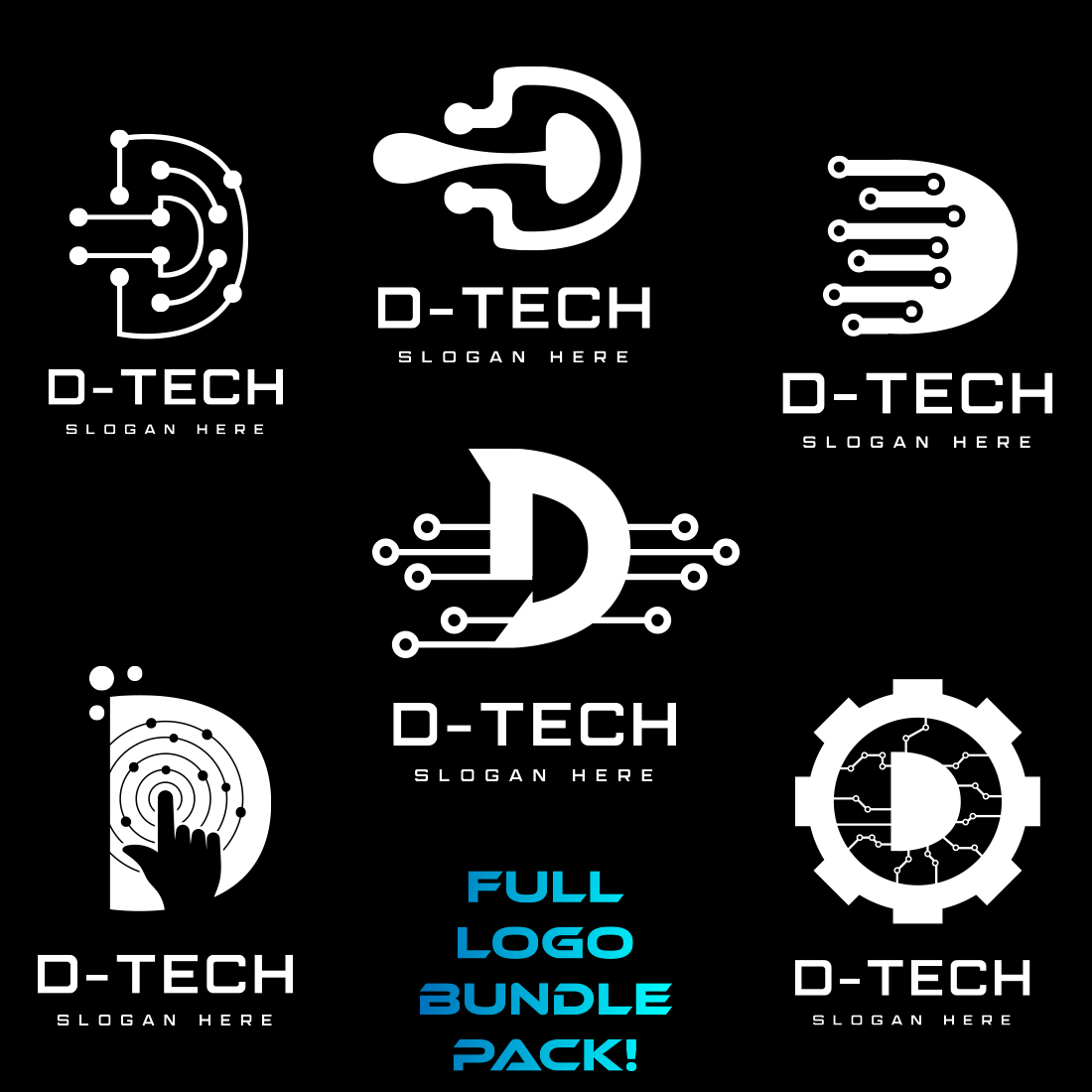 Exclusive Logo Bundle of D-Technology cover image.