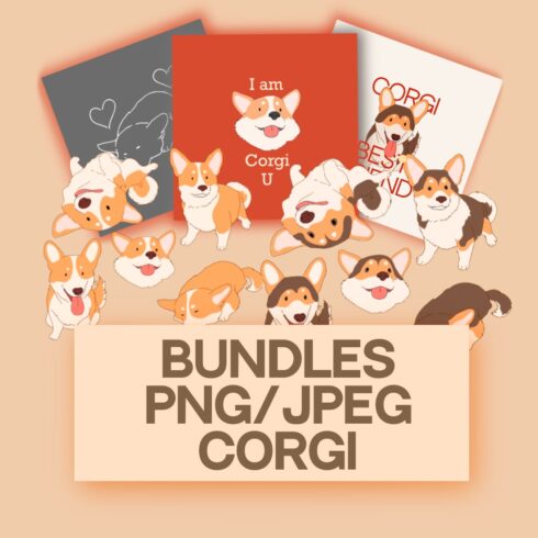 Cute Corgi T-shirt Pattern cover image.