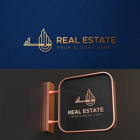 Real Estate Logo Template main cover.