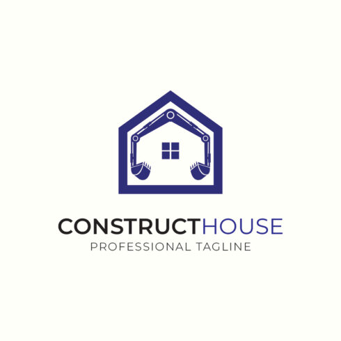 Construction Logo Template Real Estate cover image.