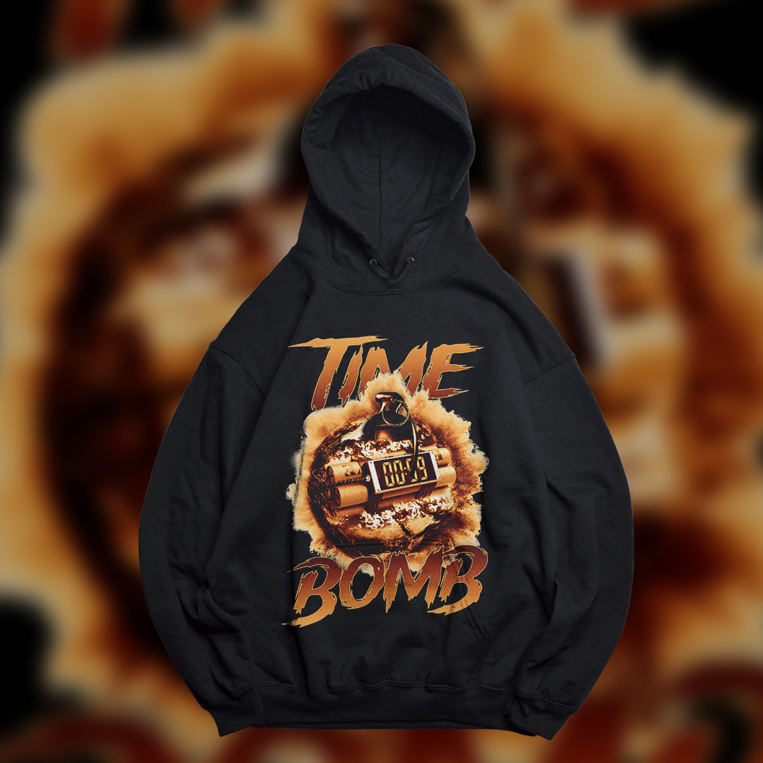 Time Bomb – Urban Graphic Streetwear T-Shirt Design cover image.