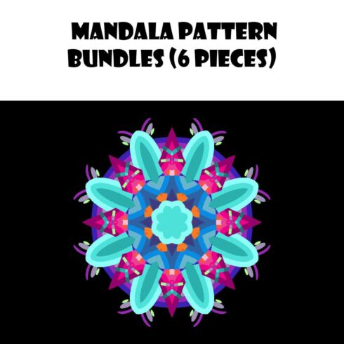 6 Mandala Art Bundles main cover.