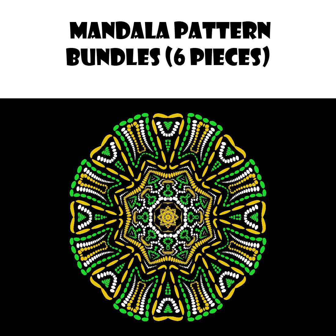 Irresistible geometric mandala image