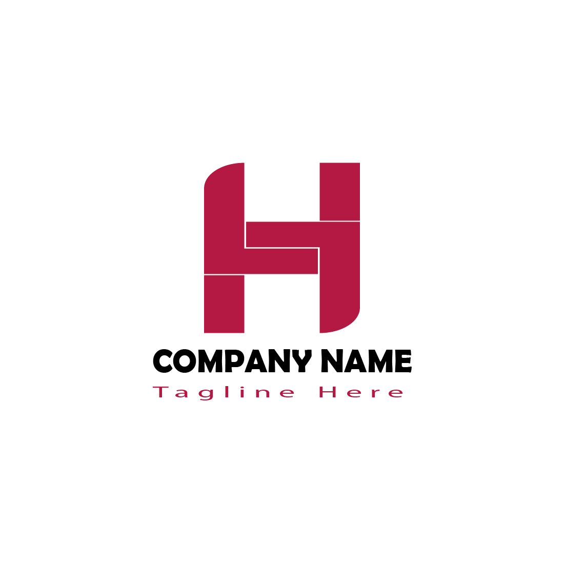 H Letter Logo preview.