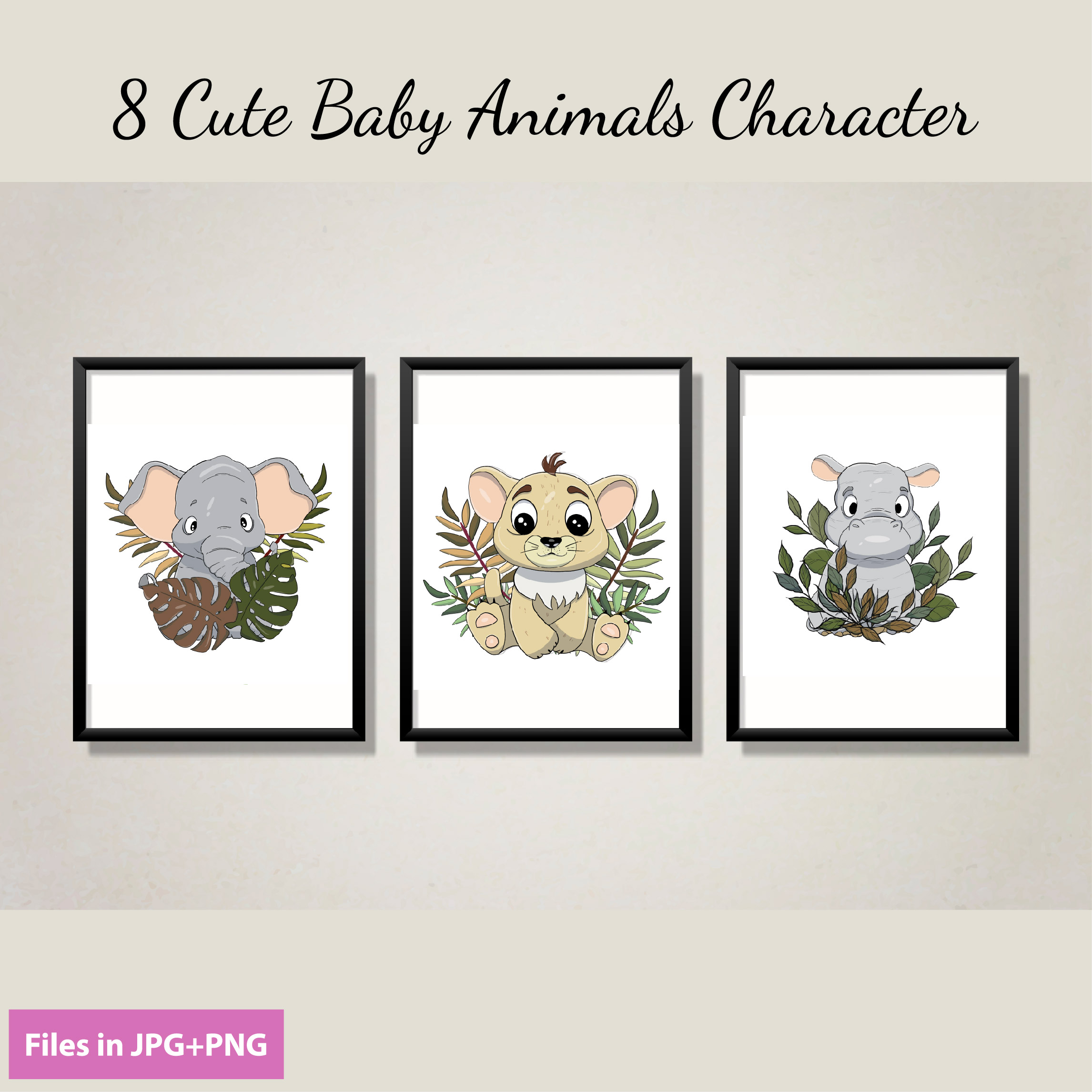 Little Animals Character Design cover image.