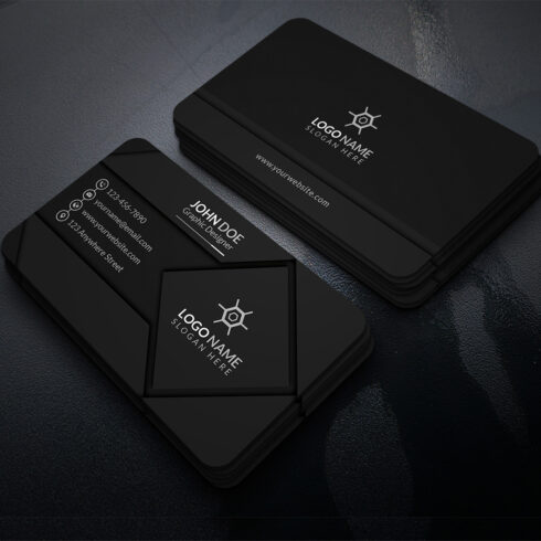 Luxury Business Card Design preview.