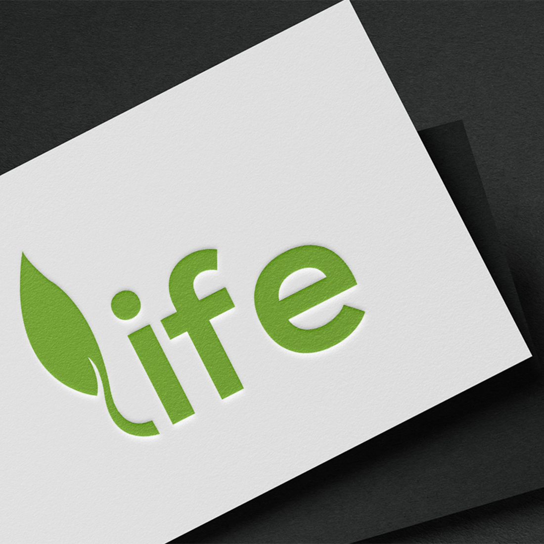 Life Logo Design Template cover image.