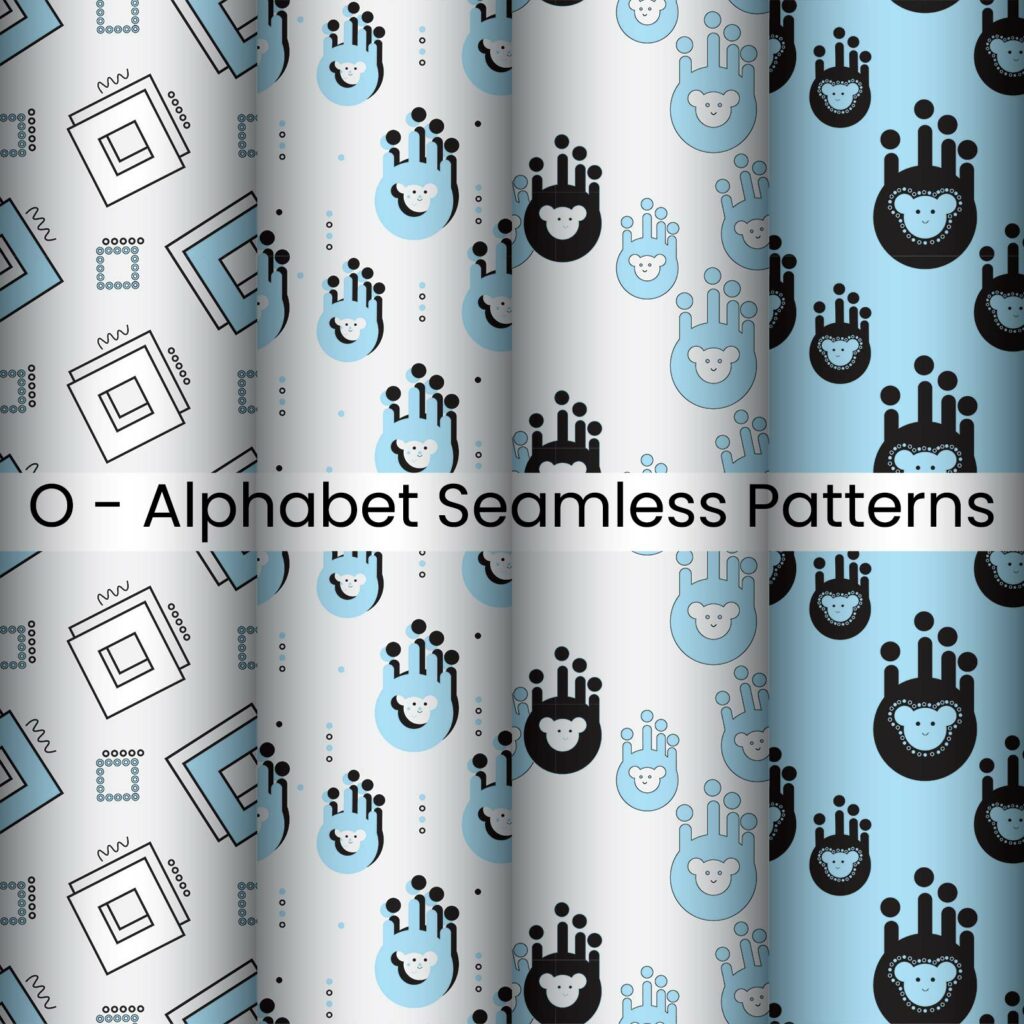 O - Alphabet Seamless Pattern designs - MasterBundles