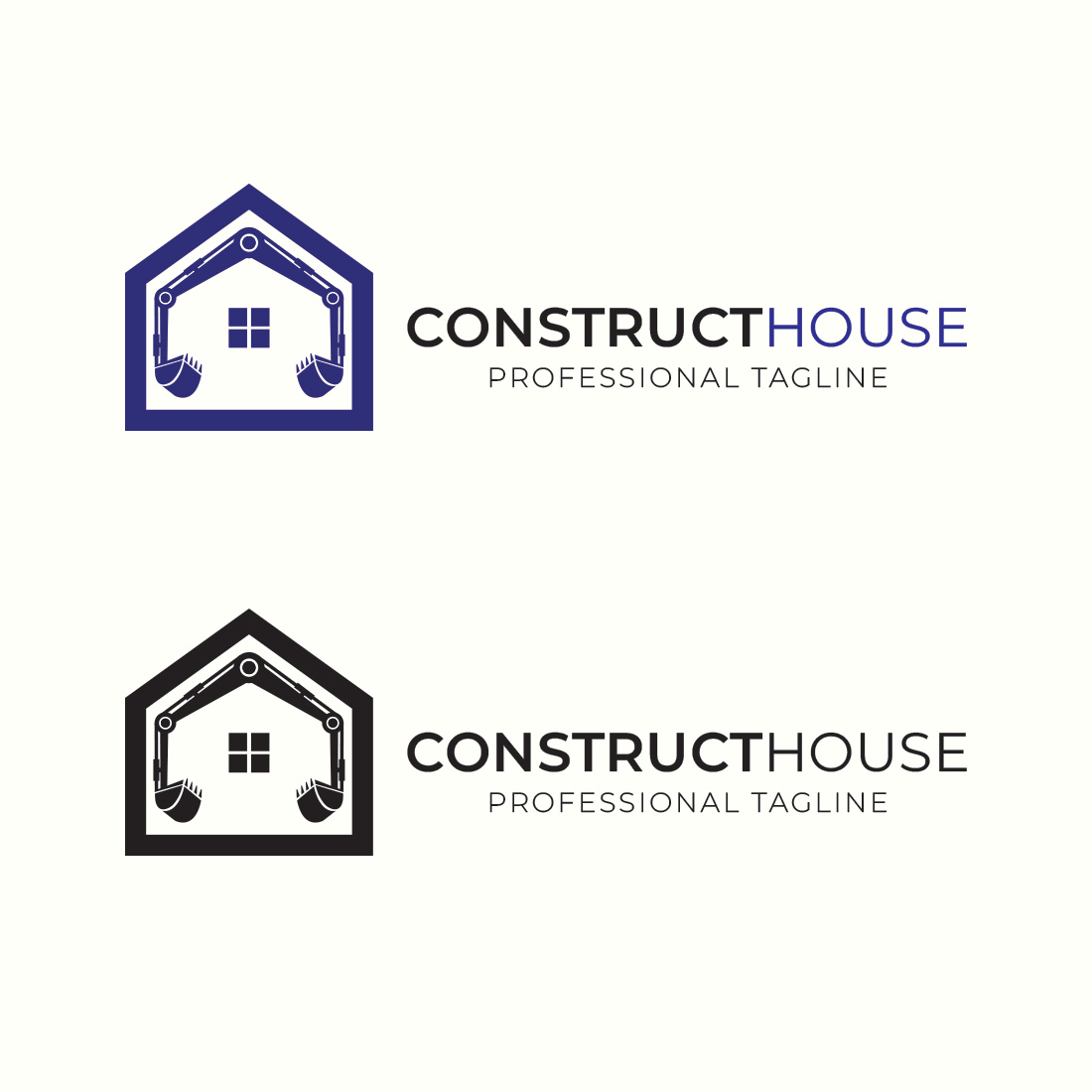 Constructor House Logo Design cover image.