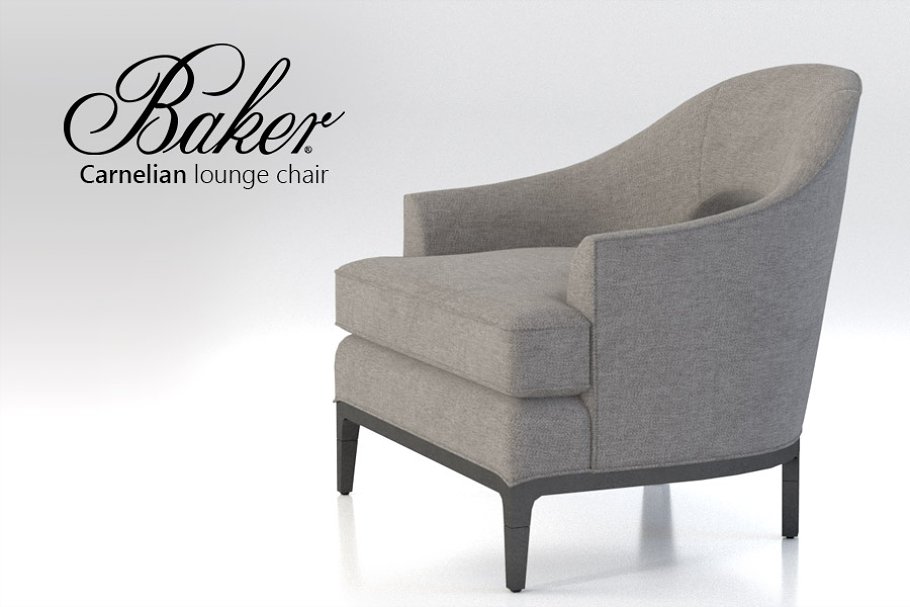 Baker Carnelian Lounge Chair preview.