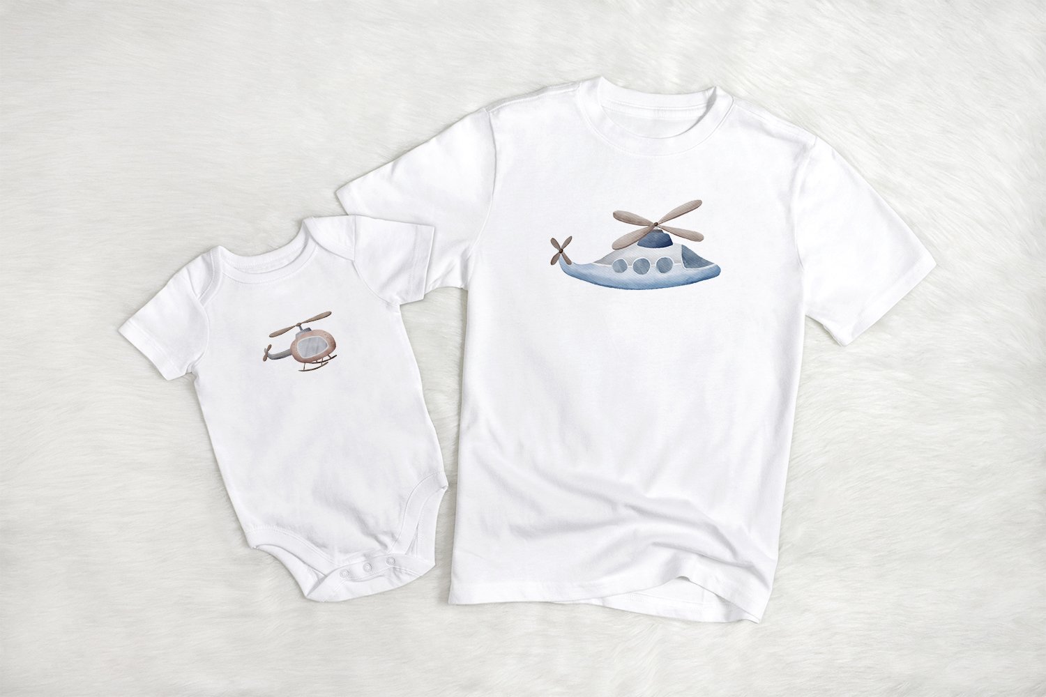 So cute clothes for children with nice airplane print.
