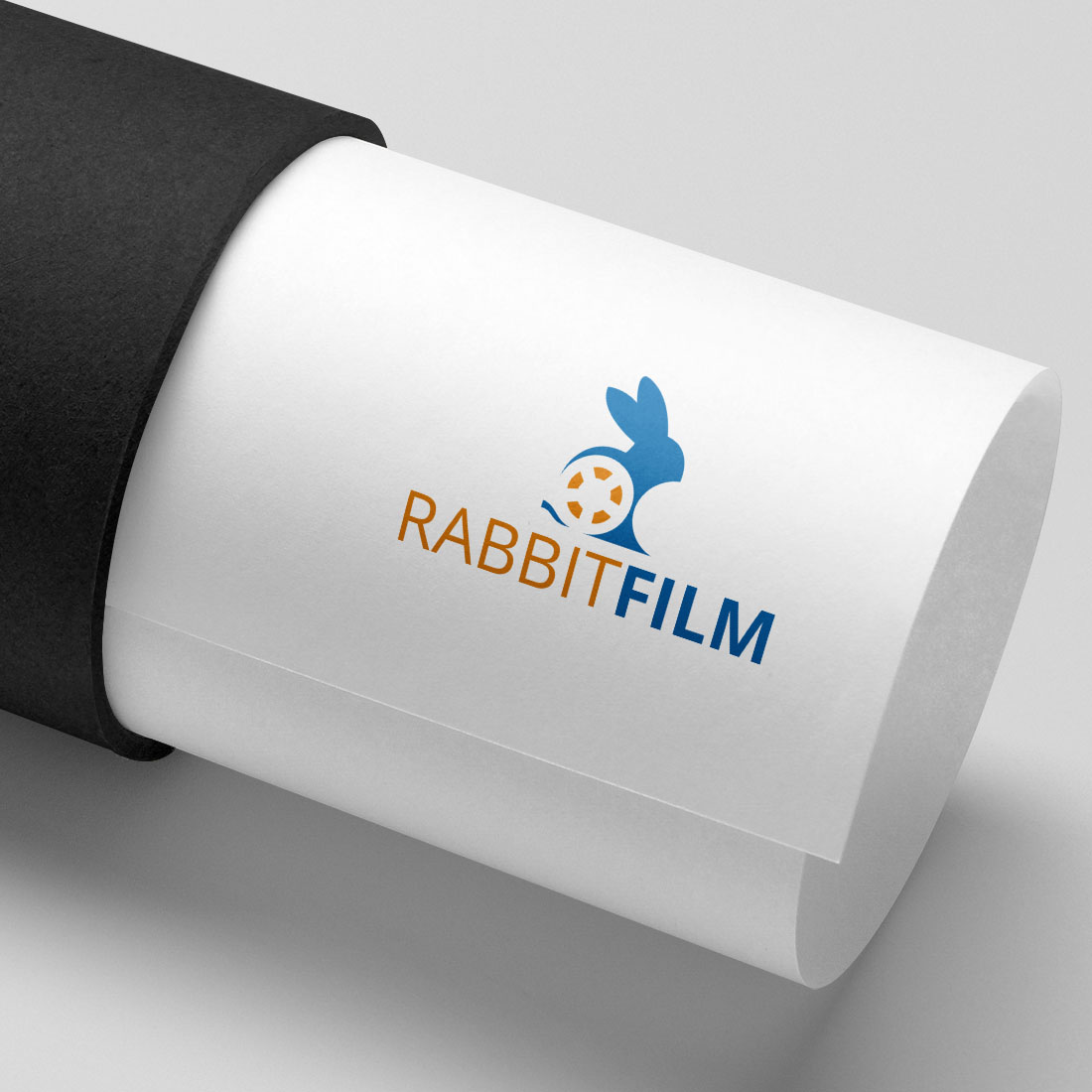 Clean Rabbit Film Logo Design cover image.