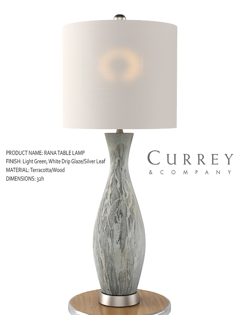 Rendering of a beautiful 3d model of a table lamp