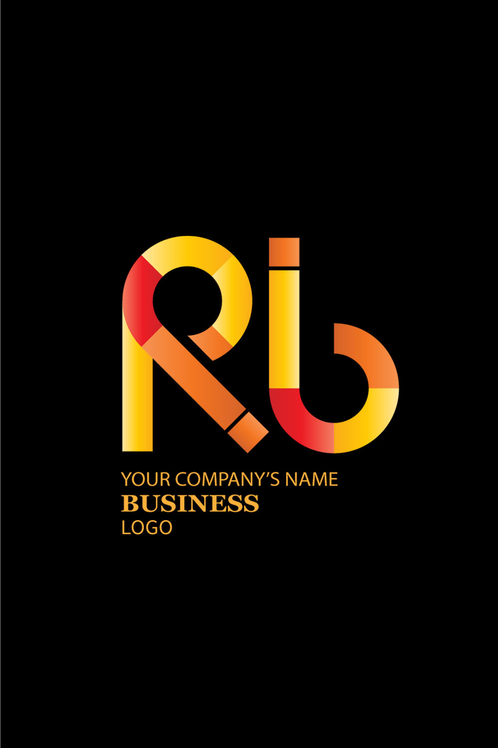 Image of Rb letter logo with irresistible design