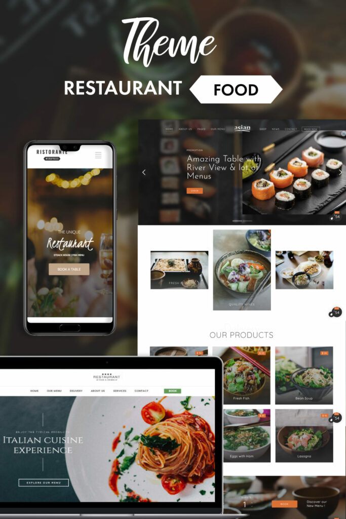 Restaurant Food - Theme – MasterBundles