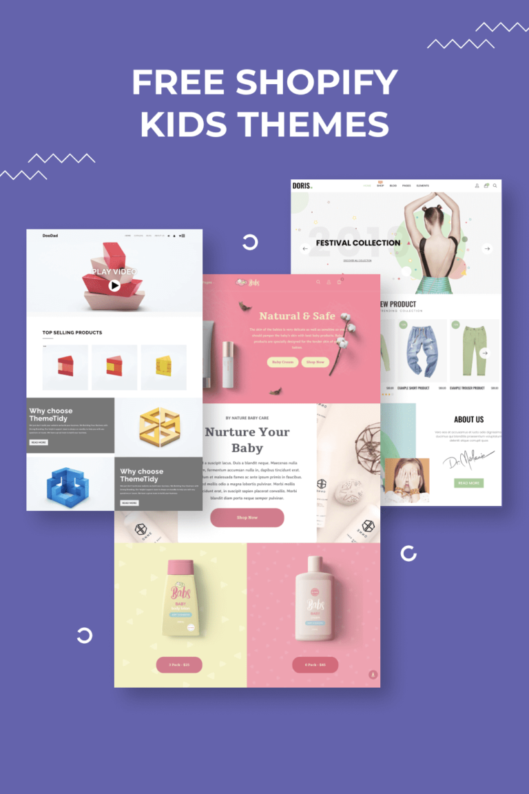 10+ Best Free Shopify Kids Templates for eCommerce 2023