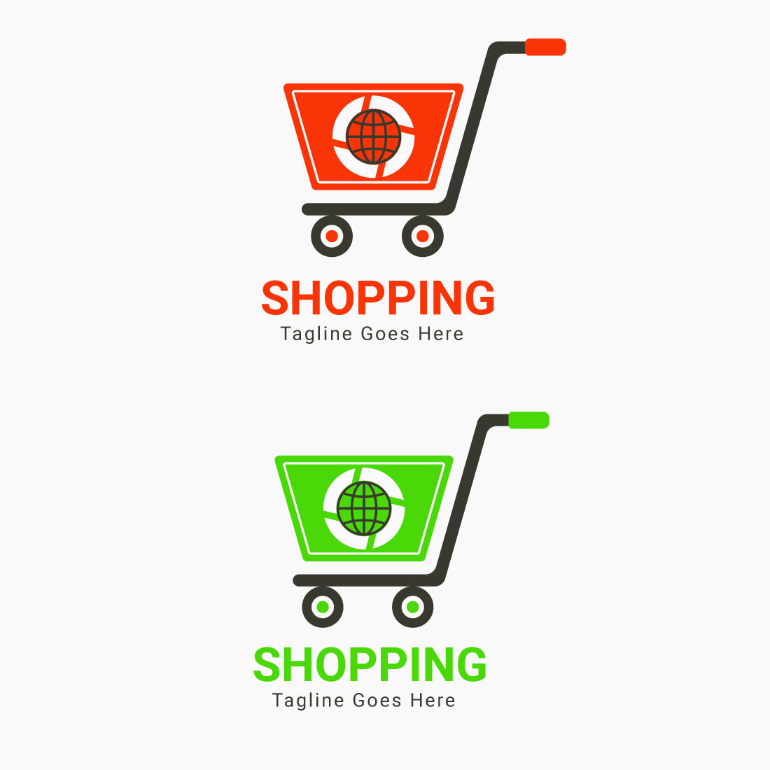 Shopping Cart Logo Design preview.