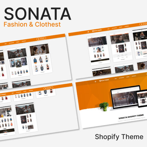 Sonata - Fashion & Clothes Shopify Theme.