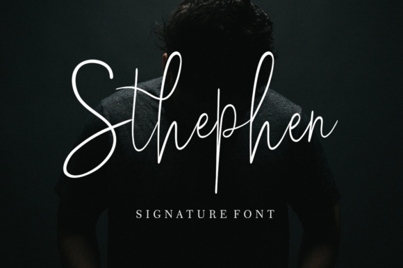 Gorgeous sthephen font cover.
