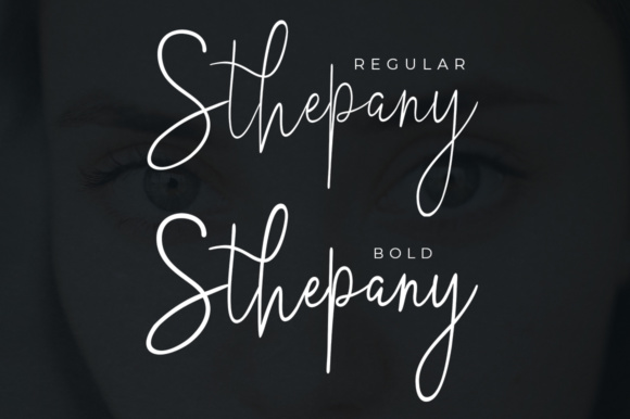 An image with text showing off the awesome sthephen font.