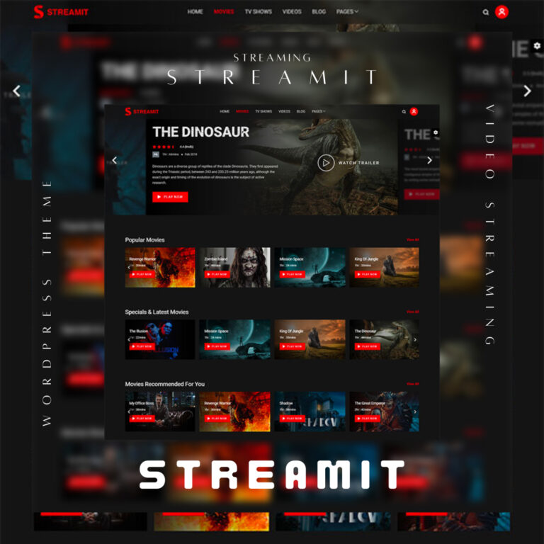 Streamit 2.0 | Video Streaming WordPress Theme + RTL – MasterBundles