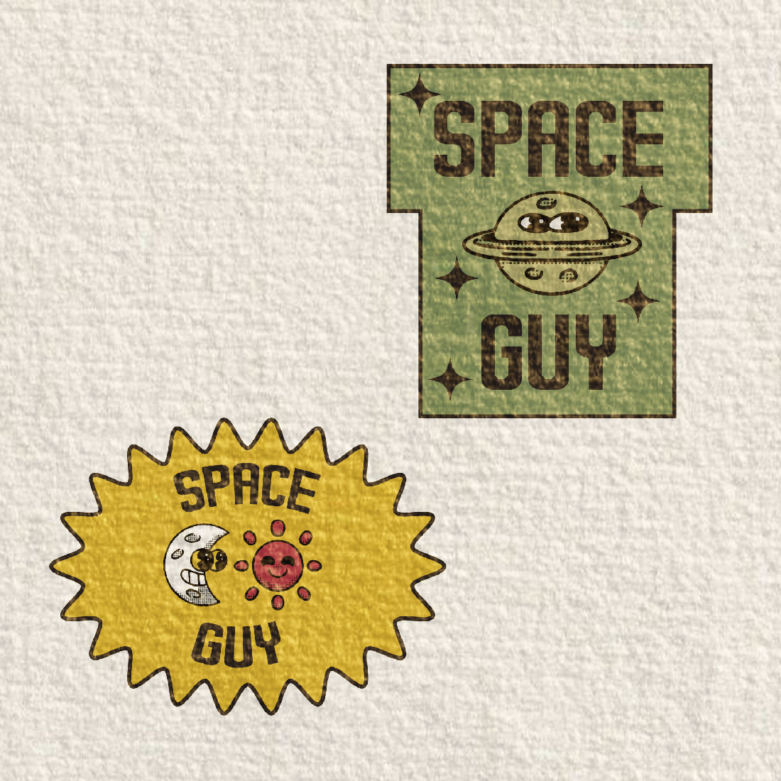 Space Guy Character Design preview image.