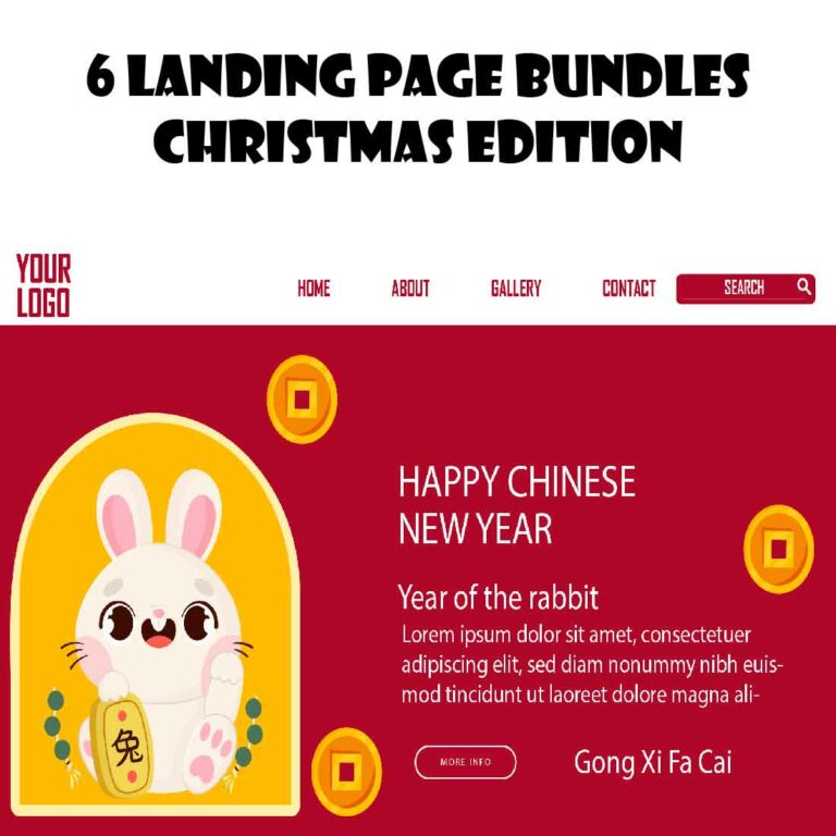 Saas Landing Page Template | Master Bundles