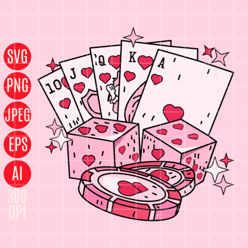 Feeling Lucky Valentine Pocket Design cover image.