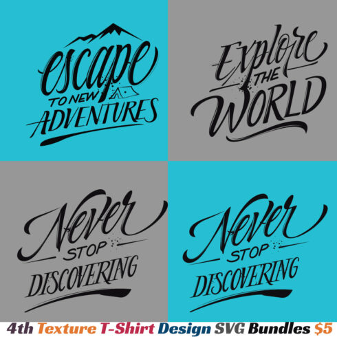 Escape to New Adventures Expert the World Never Stop Discovering Explore the World T-shirt Design.