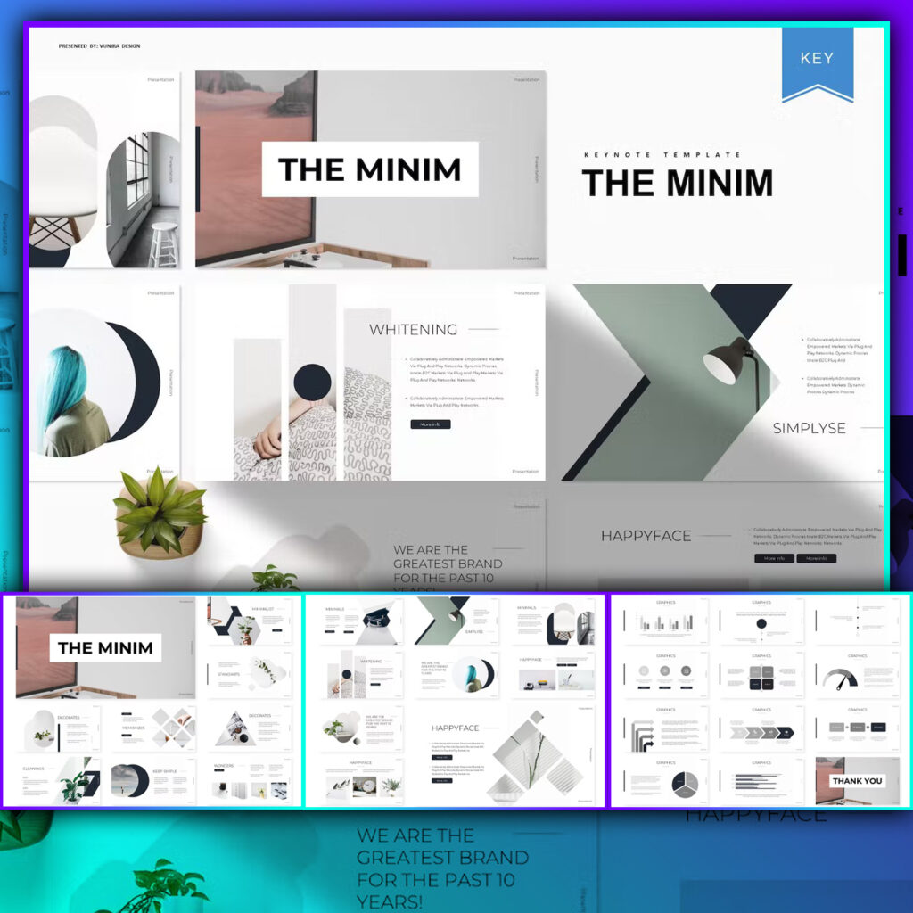 The Minim | Keynote Template – MasterBundles