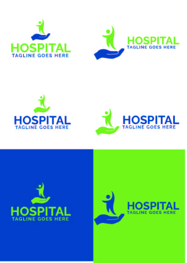 Medical Hospital Logo Design preview image.