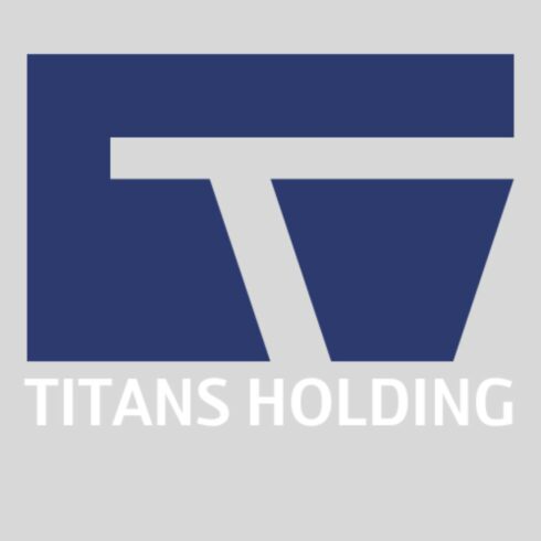 Titans Holding Logo Design cover image.