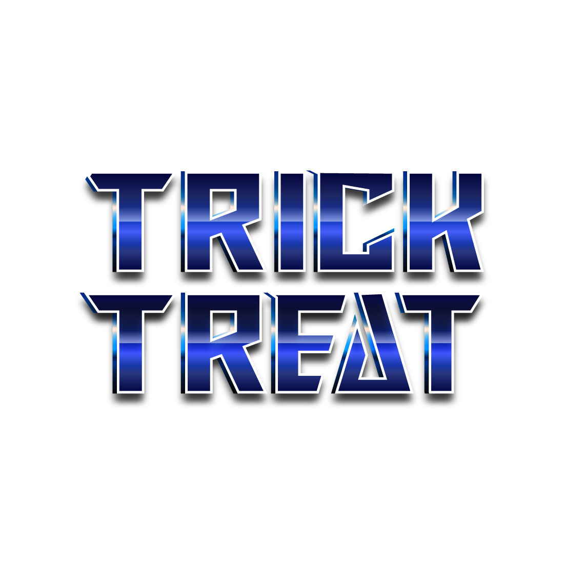 Beautiful Trick Treat 3D Logo Design - High-Res cover image.