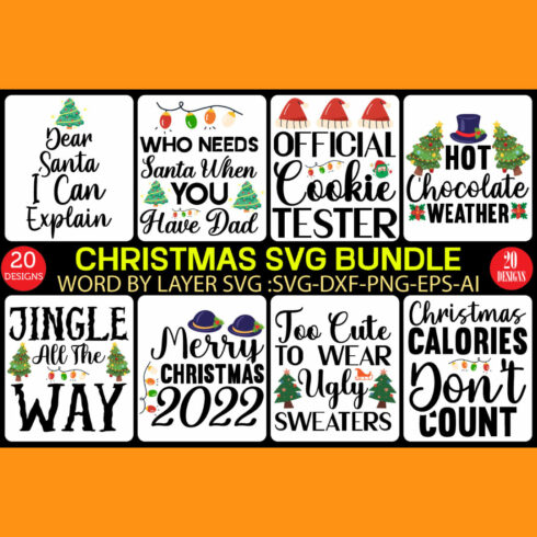 Christmas SVG Bundle.