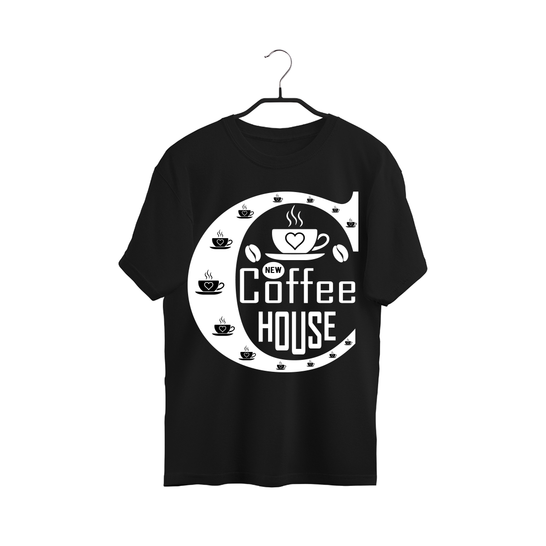 4 Coffee T-Shirt Design cover image.