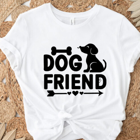 Dog Friend SVG Design cover image.