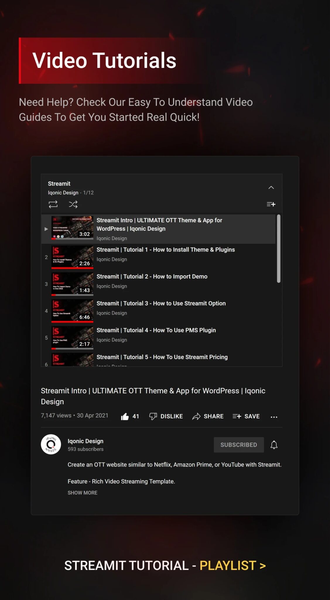 Streamit 2.0 | Video Streaming WordPress Theme + RTL – MasterBundles