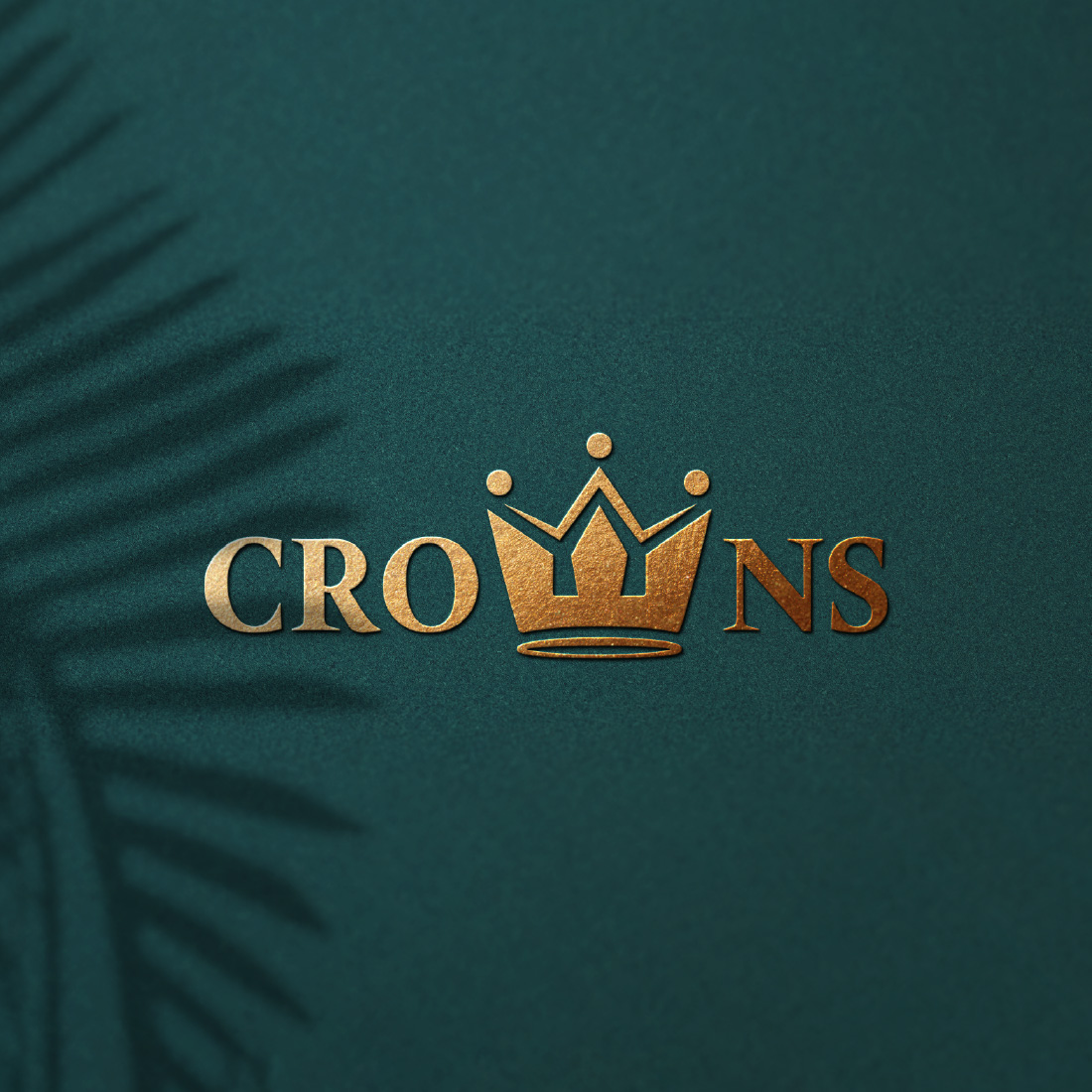 W Letter Crown Wordmark Logo Design Template cover image.