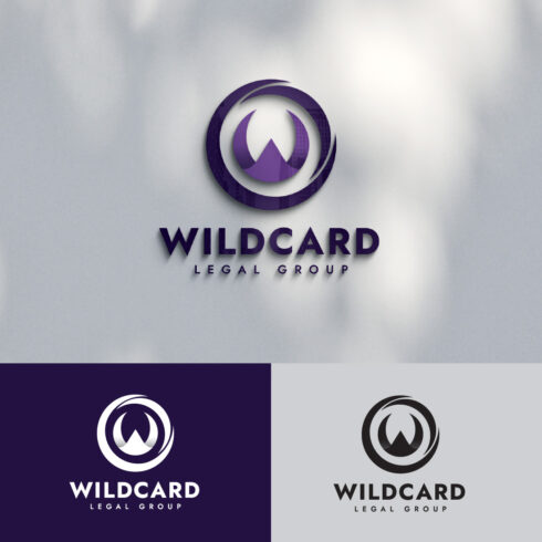 W Letter Wild Monogram Logo Design Template cover image.