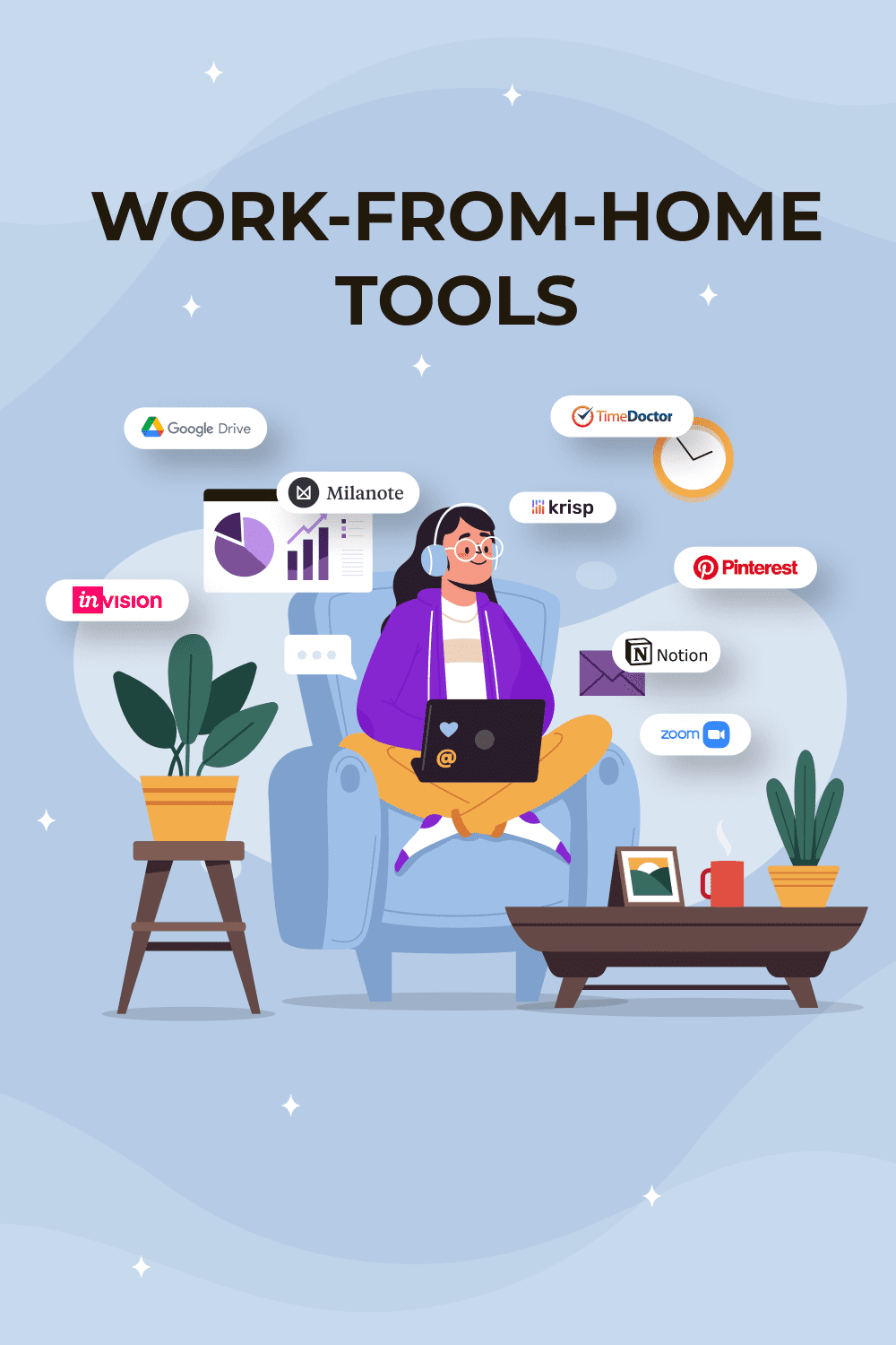 work from home tools pinterest 852