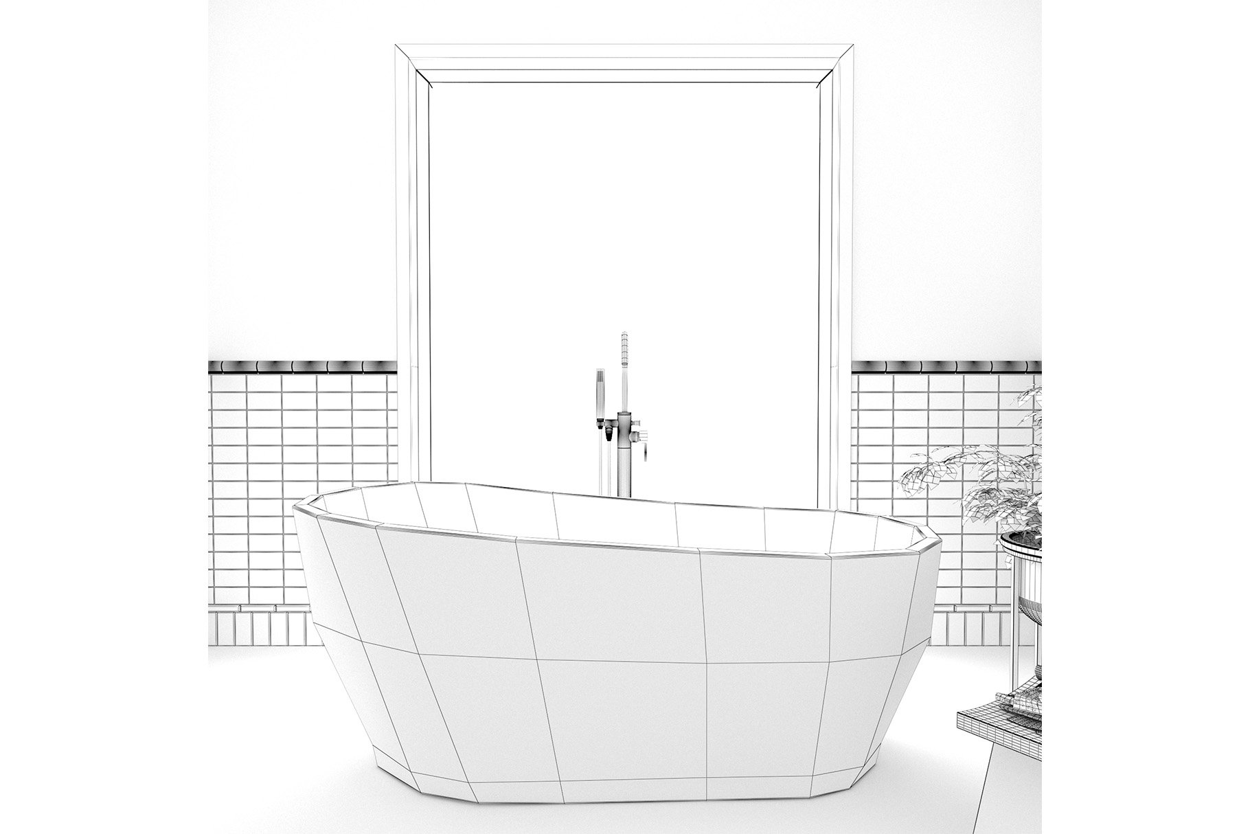 Victorian Bathroom - Contemporary design preview.