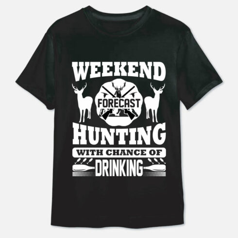 Hunting T-Shirt Design cover image.