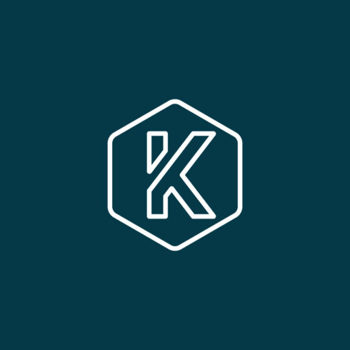 K Letter Branding Logo Design cover image.