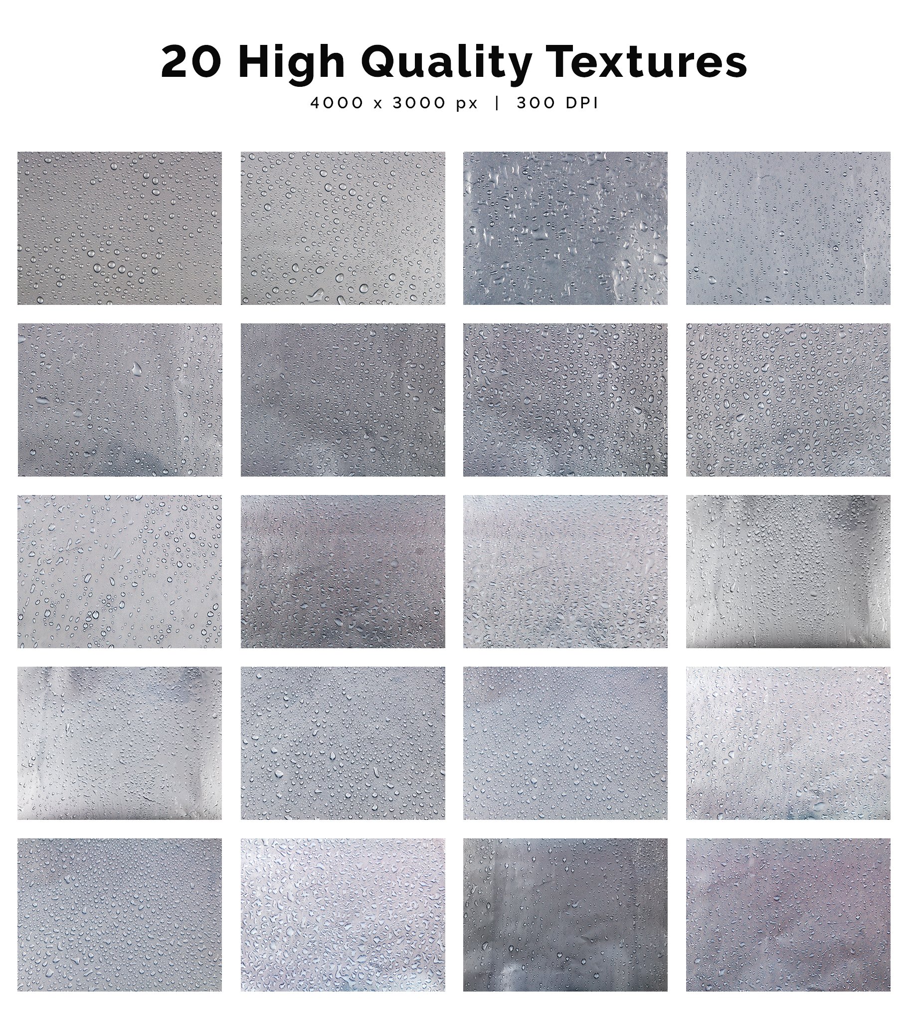 Here are 20 high quality textures.