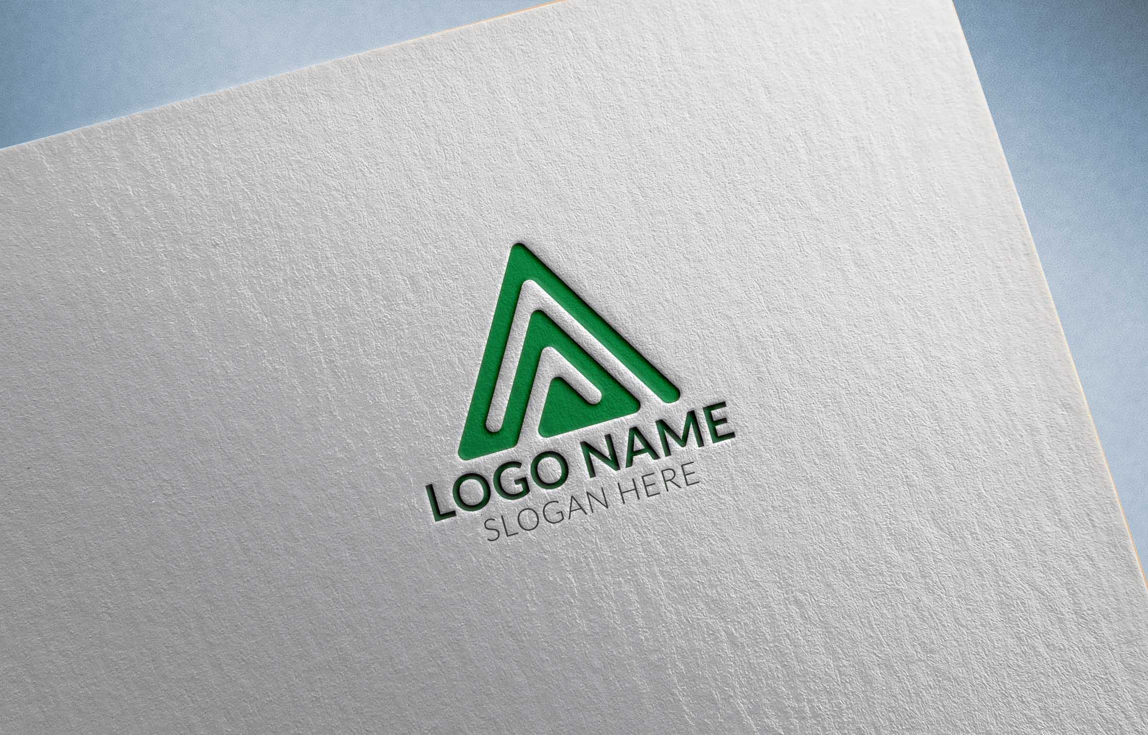 Logo A Letter Design Template Vector preview image.