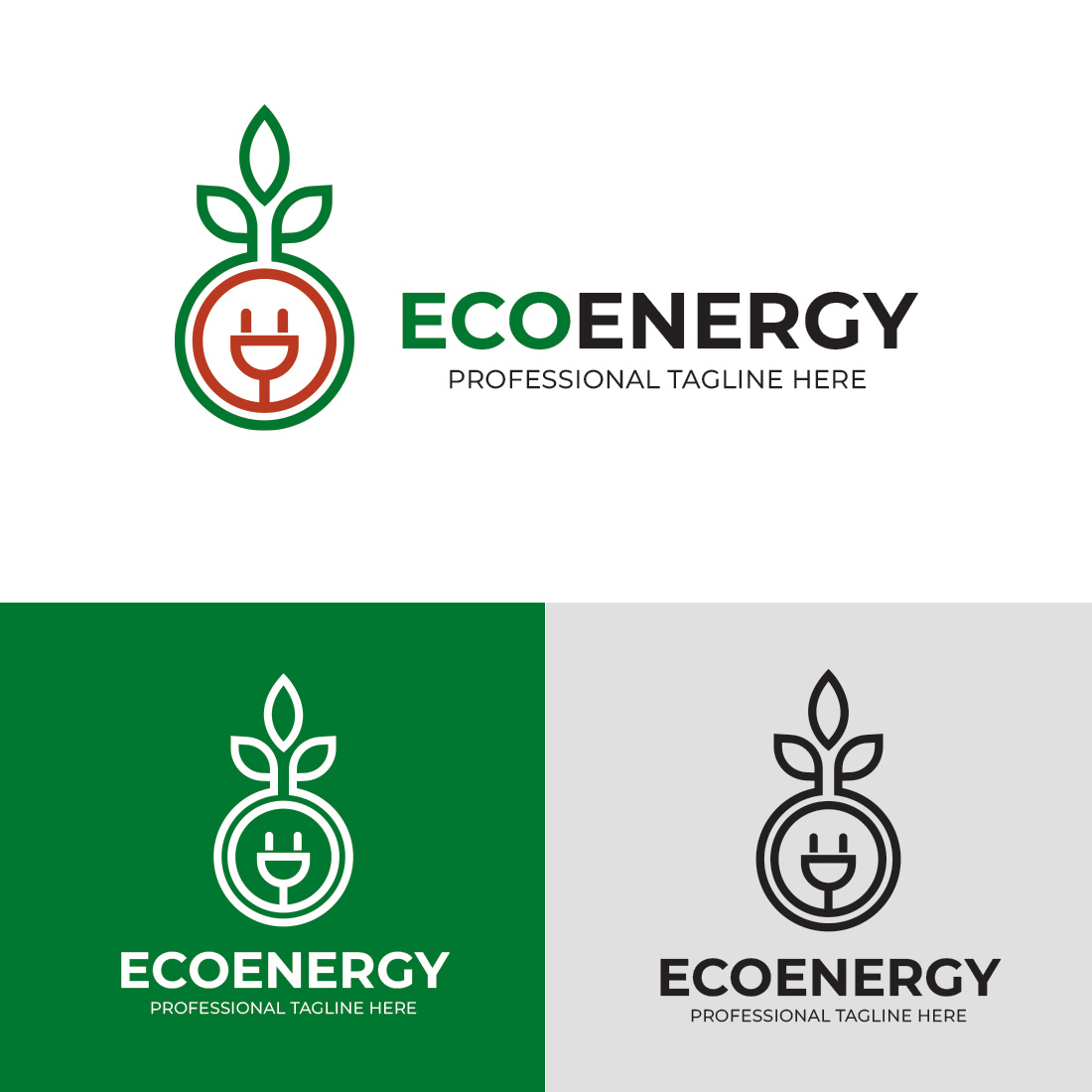 Eco Energy Logo Template - EcoEnergy cover image.
