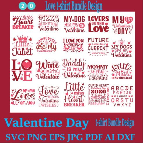 Valentines Day Beautiful SVG Designs main cover