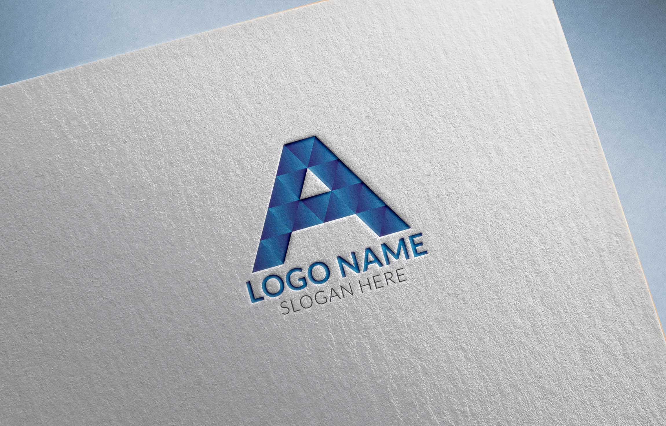 Logo Letter A Design Template Vector preview image.