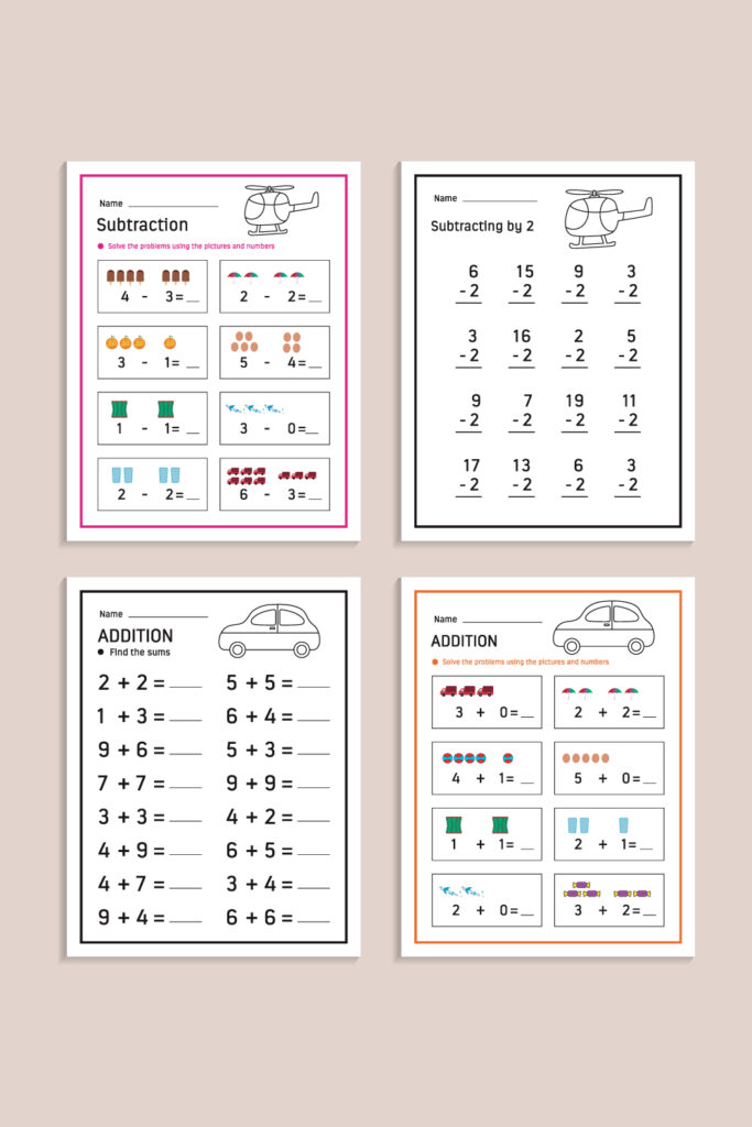 Addition + Subtraction (KDP Interior) | MasterBundles